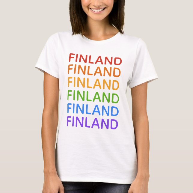 Rainbow FINLAND shirts & jackets (Front)