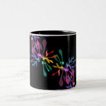 Rainbow Fireworks Print