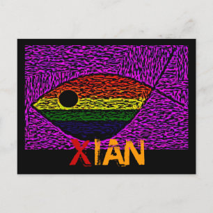 Rainbow Fish Postcard