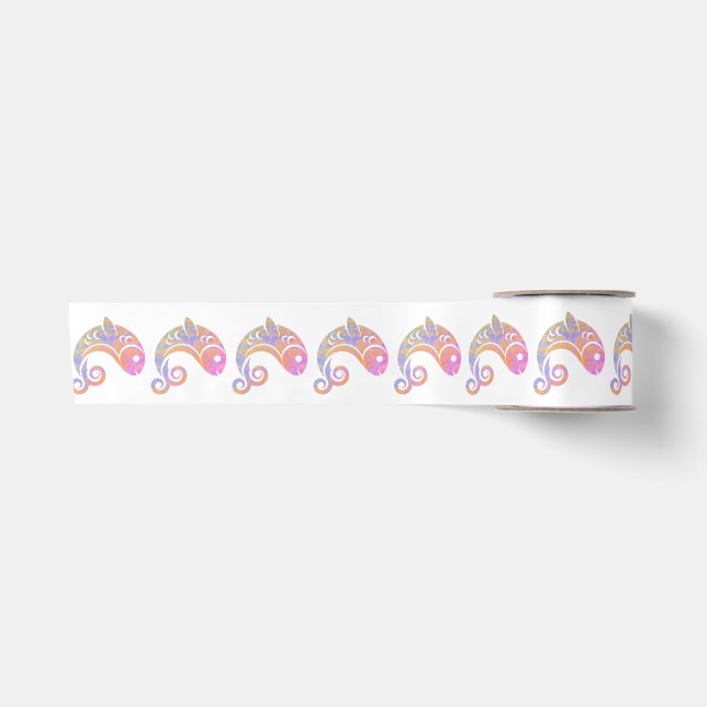 rainbow fish satin ribbon (Front)