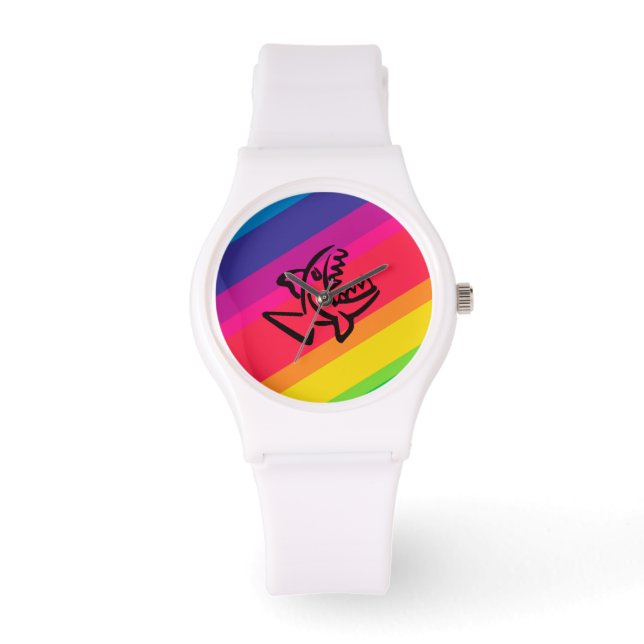 Rainbow fish watch (Front)
