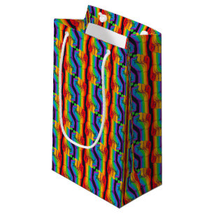 Rainbow Fist Pattern Small Gift Bag