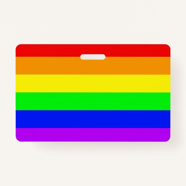 Rainbow Flag Badge (Front)