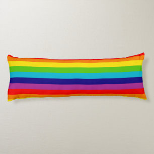 Rainbow Flag Body Pillow