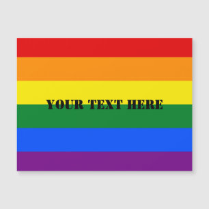 RAINBOW FLAG COLORS + your ideas