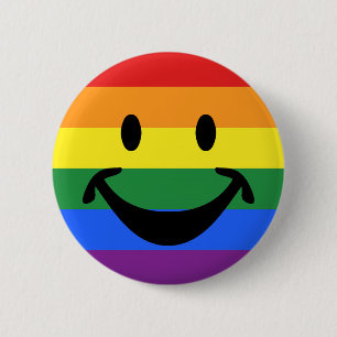 RAINBOW FLAG COLORS your ideas 2 Inch Round Button