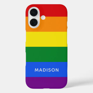 Rainbow Flag custom name phone cases