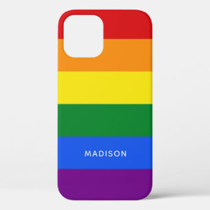 Rainbow Flag custom name phone cases