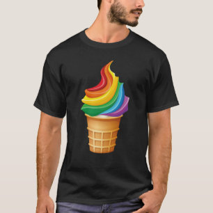 Rainbow Flag Equality Gay Lesbian Transgender Dive T-Shirt