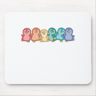 Rainbow Flag Gay Pride Lgbtq Penguin Cute Penguin Mouse Pad