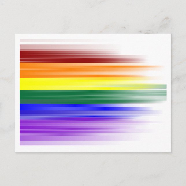 Rainbow Flag Postcard (Front)