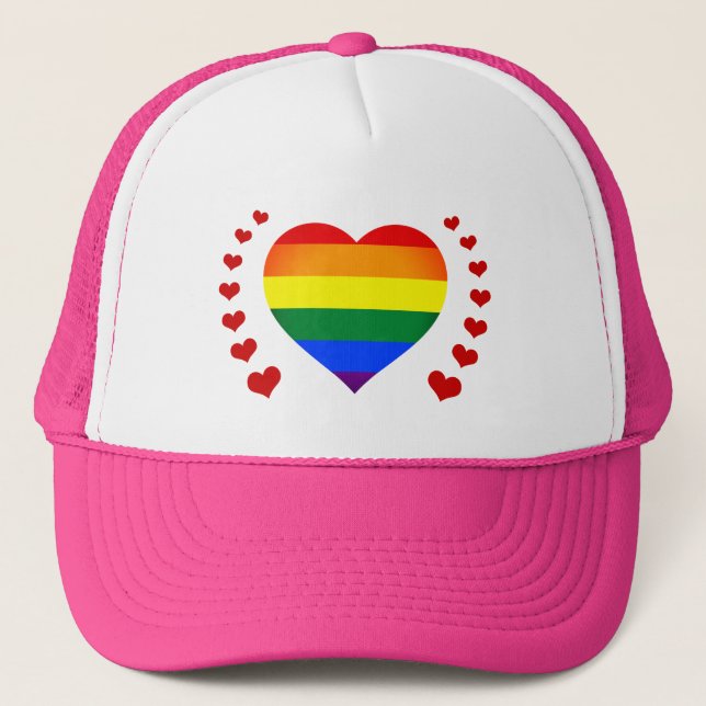Rainbow Flag & Pride casquettes de mode / communau (Devant)