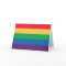 Rainbow Flag Pride Greeting Card - Blank Inside