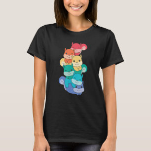 Rainbow Flag Pride Month Lgbtq Rainbow Squirrel T-Shirt