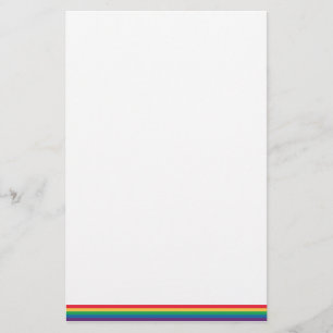 Rainbow Flag Pride Stationery