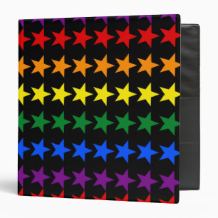 RAINBOW FLAG STARS + your ideas Binder