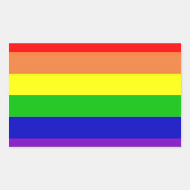 Rainbow Flag Sticker Set (Front)