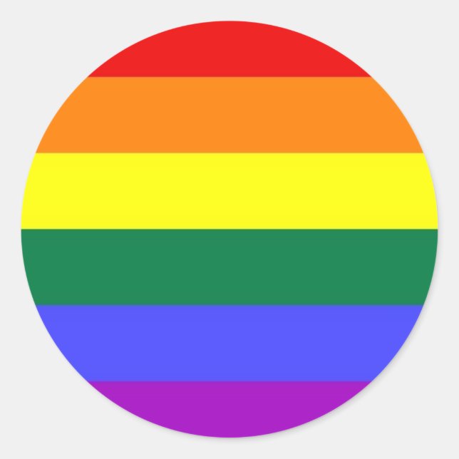 Rainbow Flag Stickers (Front)