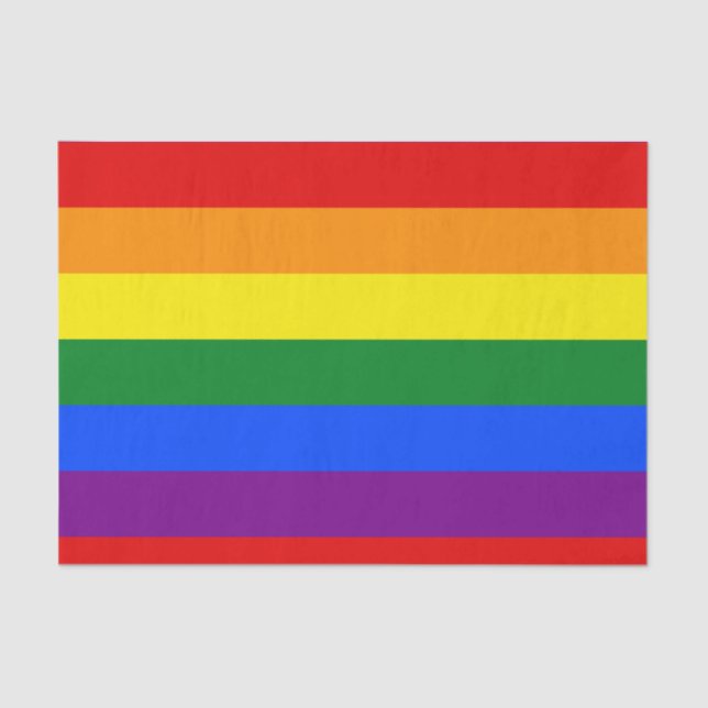 Rainbow Flag Tissue Paper (Front)