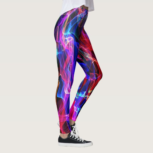 Rainbow Flame Leggings (Right)