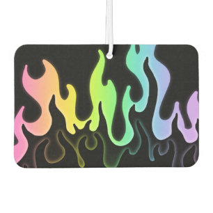 Rainbow Flames! Air Freshener