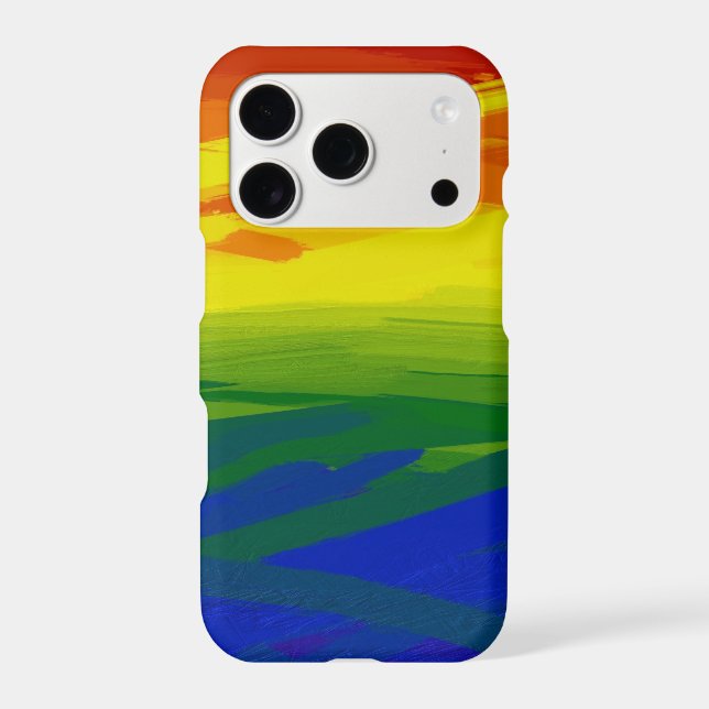 Rainbow Flames Gradient  (Back)