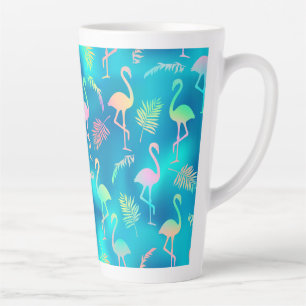 Rainbow Flamingo's Latte Mug