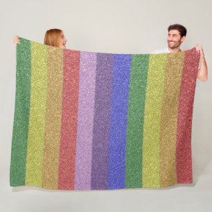 RAINBOW FLEECE BLANKET