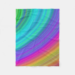 Rainbow Fleece Blanket