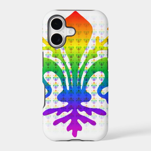 Rainbow Fleur-de-lis (Back)