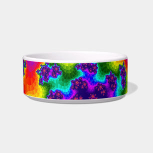 Rainbow Floral Sprinkles Bowl