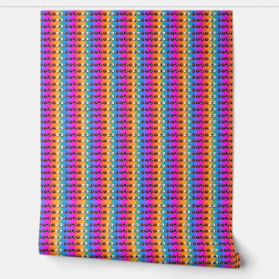 Rainbow Florets Wallpaper