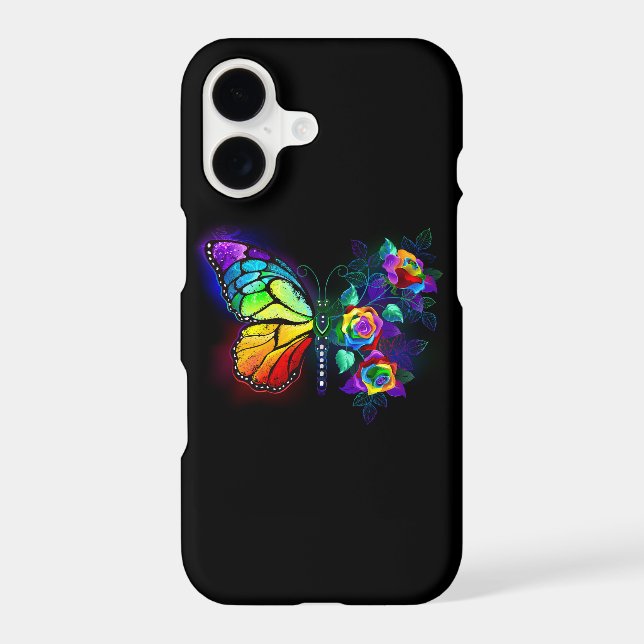 Rainbow flower butterfly (Back)