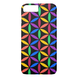 Rainbow Flower of Life Pattern Case-Mate iPhone Case