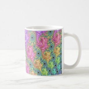 Rainbow Fractal Coffee Mug
