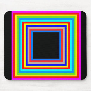 Rainbow Frame Mouse Pad