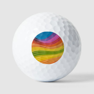 Rainbow Freedom Golf Balls