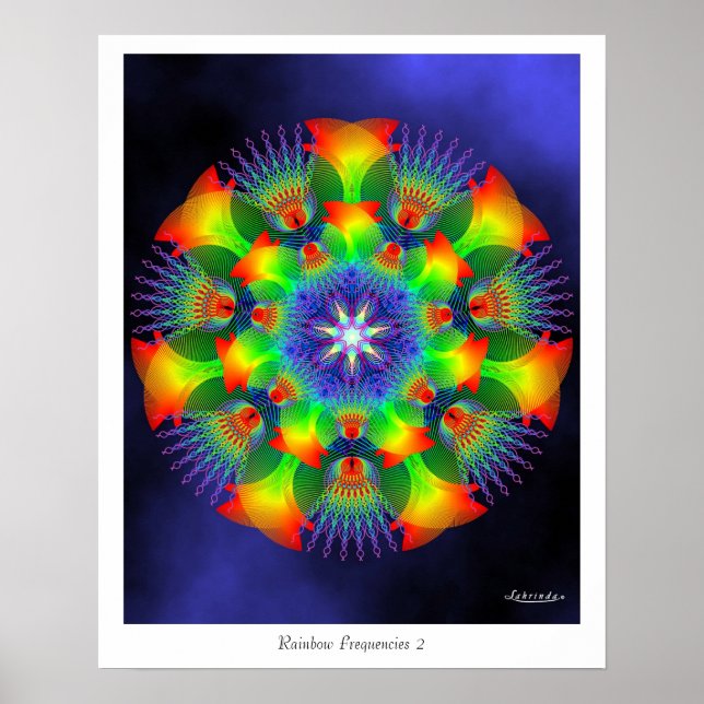 Rainbow Frequencies 2 Poster (Front)