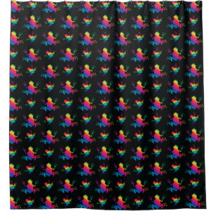 Rainbow Frog Pattern