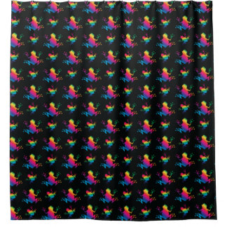 Rainbow Frog Pattern