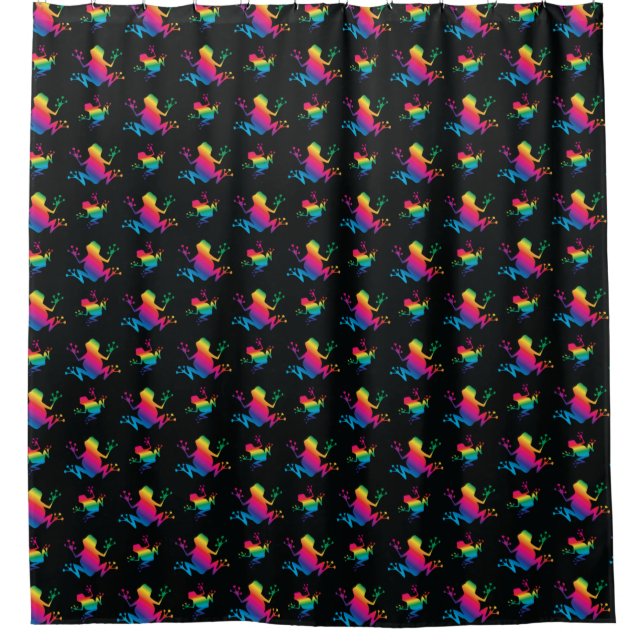 Rainbow Frog Pattern (Front)