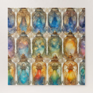 Rainbow Galaxy Jars of Stars Puzzle