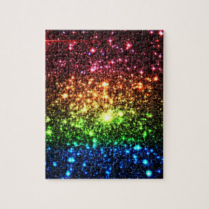 Rainbow Galaxy Jigsaw Puzzle