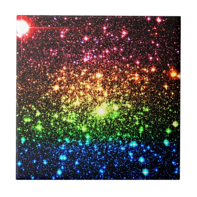 Rainbow Galaxy Tile (Front)