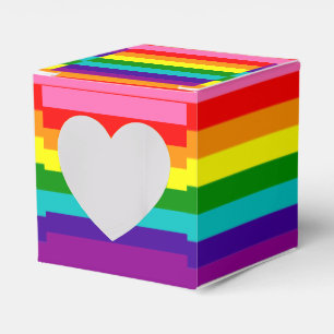 Rainbow, Gay and sympathizers Favor Box