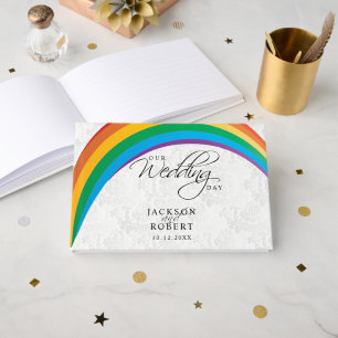 Rainbow Gay - Notre jour de mariage - Livre d'or