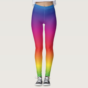 Rainbow Gay Pride Gradient Leggings