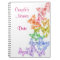 Rainbow Gay Wedding or Shower Guestbook Notebook