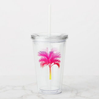Rainbow Getaway Acrylic Tumbler
