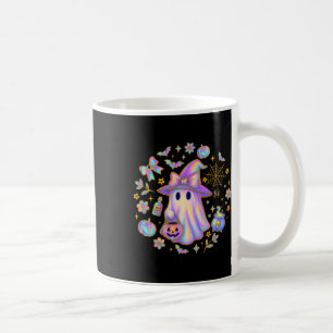 Rainbow Ghost Witch Shirt Cute Pumpkin Cauldron Sp Coffee Mug